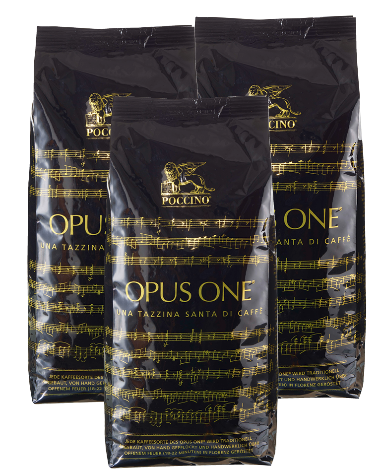 Vorteilspreis! OPUS ONE 3x 1000g Bohnen