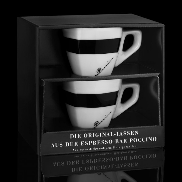 Di POCCINO Espresso-Tasse 2er Geschenkset